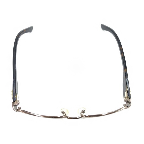 Gucci Brown Copper Rectangle Eyeglasses Frames 53-15 135 Italy Designer Fashion - Picture 3 of 12